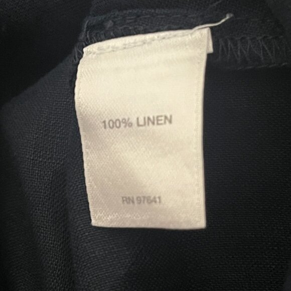 J Jill Love Linen Navy Tunic 2X - Picture 4 of 5